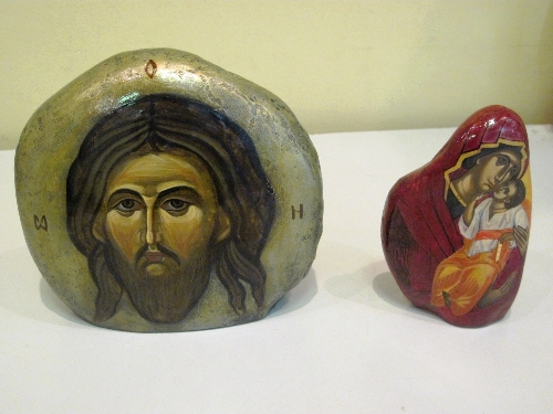 В УКУ презентували виставку ікон на камені.(ФОТО)